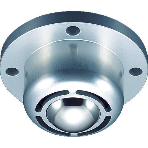 プレインベア ボールキャスター プレインベア ゴミ排出スリット付 下向き用 フランジタイプ スチール製 PVS260FM 許容荷重500kg