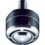 プレインベア ボールキャスター プレインベア ゴミ排出スリット付 下向き用 ボルトタイプ スチール製 PVS50B 許容荷重60kg