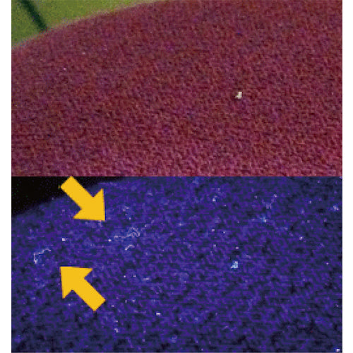 KONTEC ブラックライト(ラバー調ペンタイプ) UV−LED1灯タイプ パープル