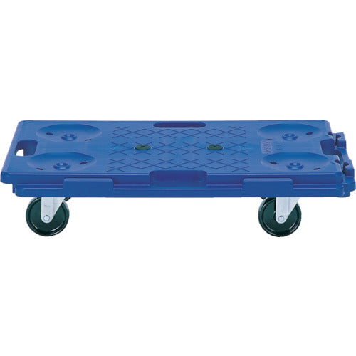 アイケー 樹脂製連結平台車 均等荷重150kg 4輪自在