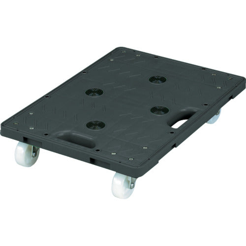 RISU 連結型樹脂製平台車 511467 RBキャリー(4)500x370グレー