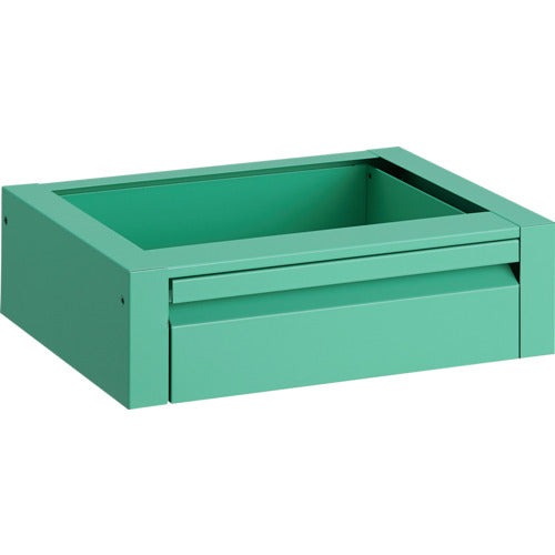 TRUSCO ツールワゴン ラビットワゴン用引出1段 400X350 ヤンググリーン