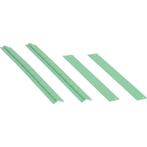 TRUSCO ツールワゴン ラビットワゴン用仕切板セット 600×400用 ヤンググリーン