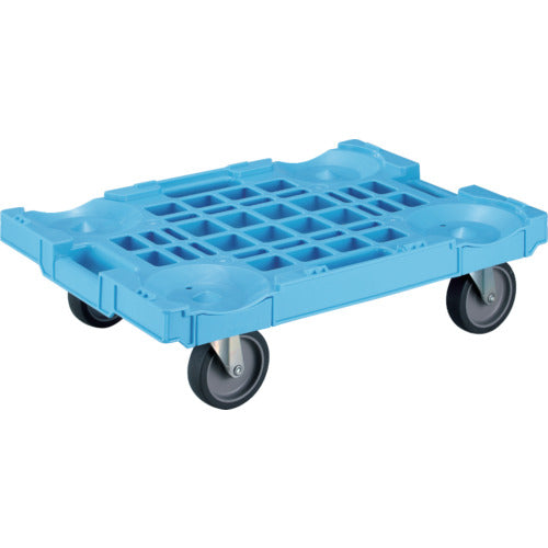 RISU 折り畳みコンテナ用樹脂平台車 627723 ピタキャリ502