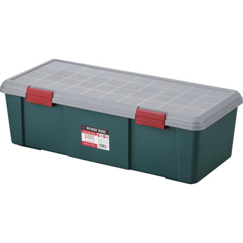 IRIS 298123 RVBOX グレー/ダークグリーン