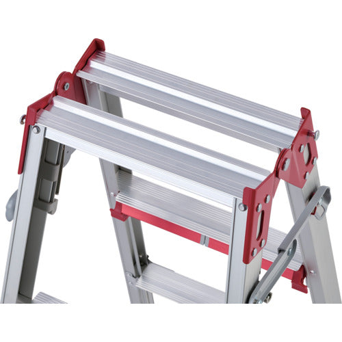 ハセガワ 脚部伸縮脚立 シャガマン 4段(10901)