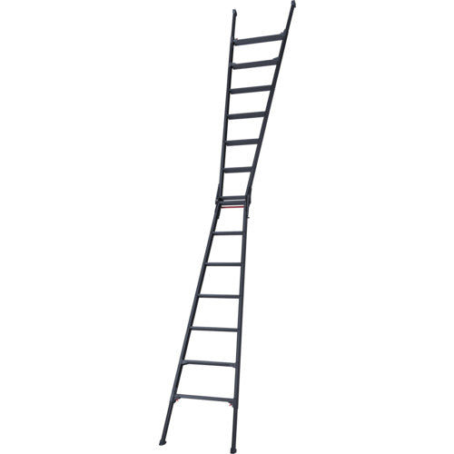 ハセガワ ハシゴ兼用伸縮脚立(ブラックレーベル)RYZB−21a(10912)