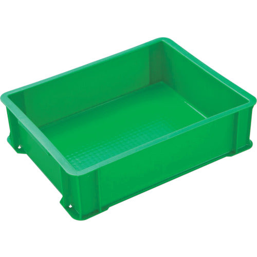 ヒシ S型コンテナ W442×D342×H123 緑 緑