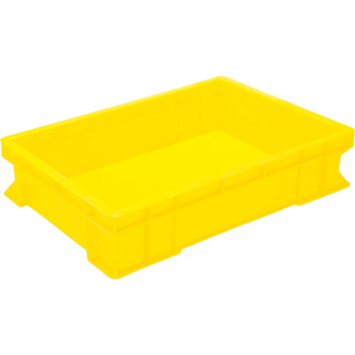 ヒシ S型コンテナ有効内寸579×387×124mm 黄