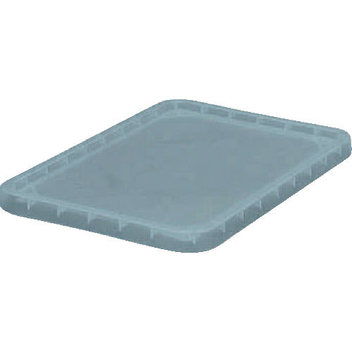 TRUSCO S36型コンテナ用フタ 透明ブラック