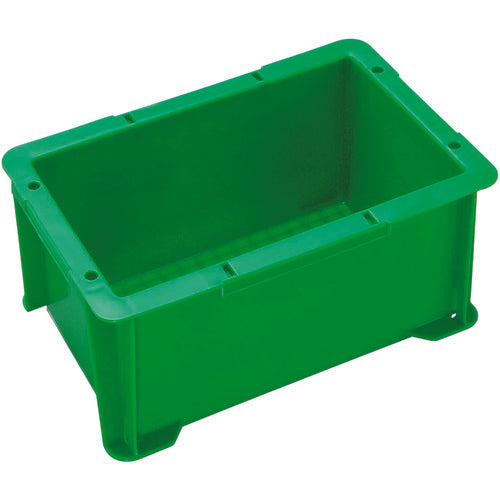 ヒシ S型コンテナ W273×D176×H133 緑 緑