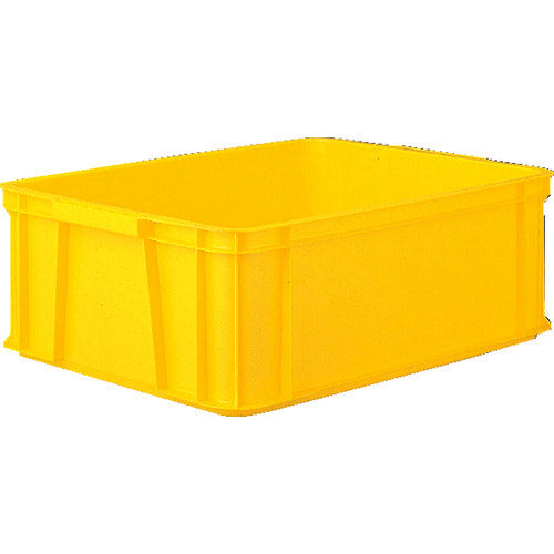 ヒシ S型コンテナ 有効内寸660×500×234mm 黄