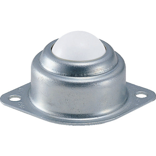 TRUSCO ボールキャスター 樹脂製ボール SUS304ボディ 上向用