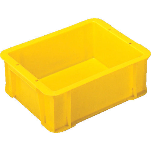 ヒシ S型コンテナ 有効内寸310×235×109mm 黄