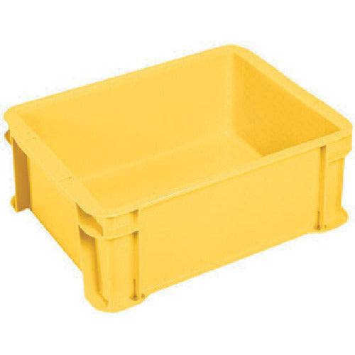 ヒシ S型コンテナ 有効内寸309×234×120mm 黄