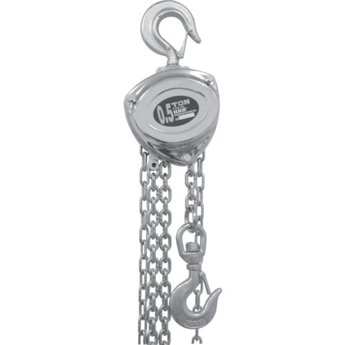 HHH ステンレスチェーン チェーンブロック0.5tX2.5m