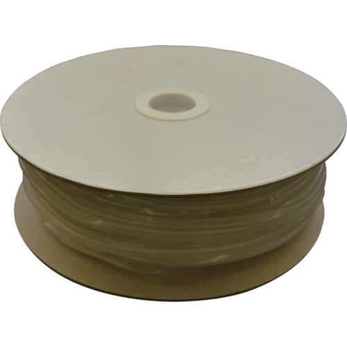 光 シリコンチューブ角溝ドラム巻き5.8×4.5×100m