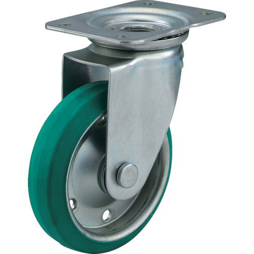 TRUSCO エコ運搬車用キャスター 三価クロムメッキΦ130 自在