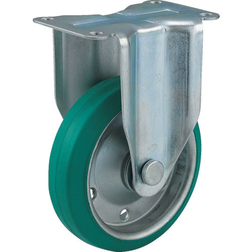 TRUSCO エコ運搬車用キャスター 三価クロムメッキΦ130 固定