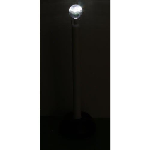 ミツギロン LEDソーラーライト付きチェーンスタンド SF−78−W