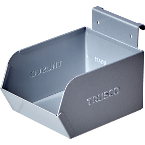 TRUSCO パンチングパネル用スチールコンテナ 小 シルバー