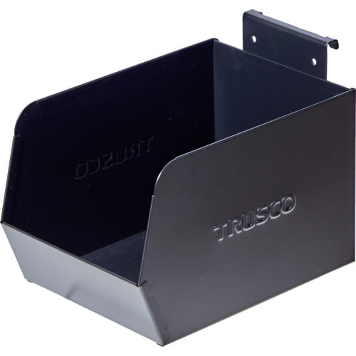 TRUSCO パンチングパネル用スチールコンテナ 大 ブラック