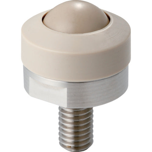 FREEBEAR クリーンルーム用ボールキャスター フリーベア SJ−5H−POM−PEEK−CR