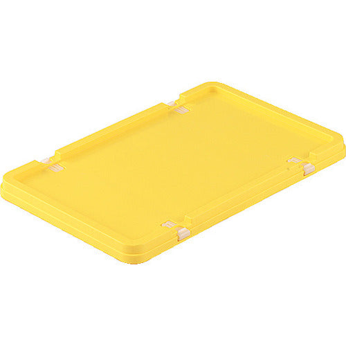 サンコー ボックス型コンテナー 702102 サンボックス#19フタロック付 イエロー