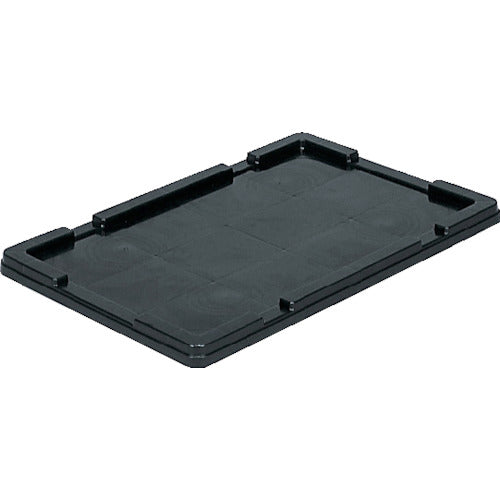 サンコー 導電性ボックス型コンテナー 701815 サンボックス#36-2フタ 黒