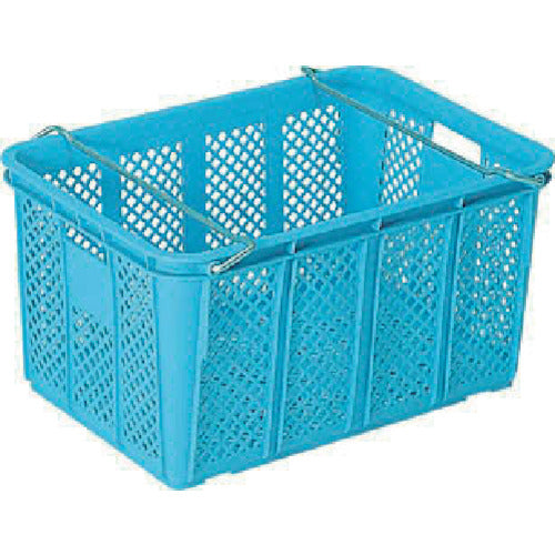 サンコー ネスティングコンテナー 107600 サンテナーA#80(ハンドル付)青