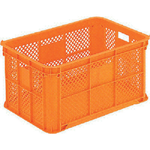 サンコー スタッキングコンテナー 106900 サンテナーB#80オレンジ