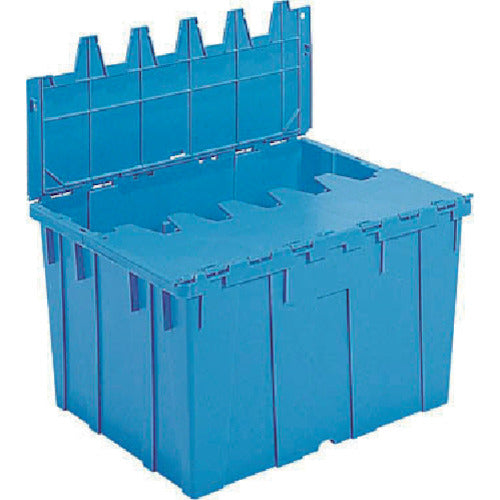 サンコー フタ一体型ネスティングコンテナー 212000 サンクレット#120ブルー