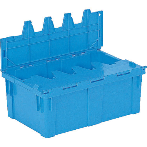 サンコー フタ一体型ネスティングコンテナー 203020 サンクレット#30Fブルー