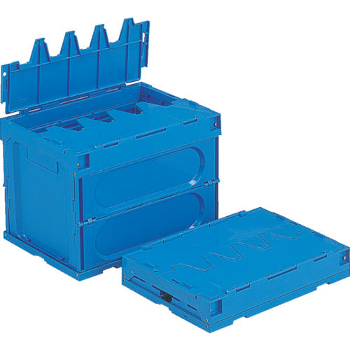 サンコー フタ一体型折りたたみコンテナー 552230 サンクレットオリコン38B