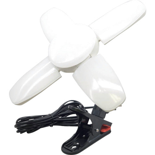 WING ACE LED電球付クリップランプ スーパールミネX60CL