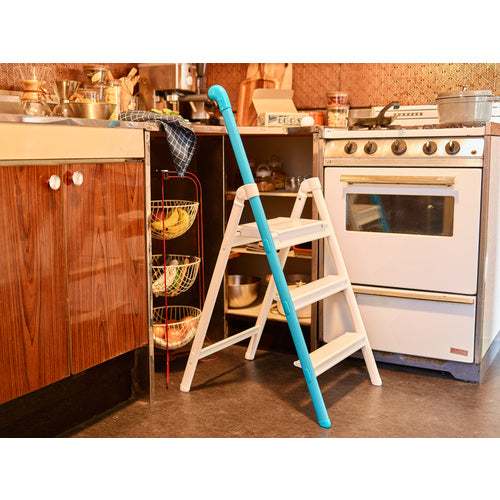 ハセガワ 踏台 ハンドルステップ アクアブルー(17263)