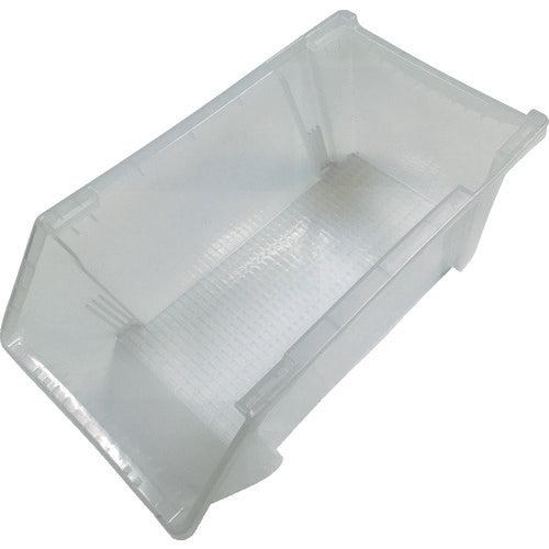 TRUSCO T型コンテナ ネスティングタイプ 半透明