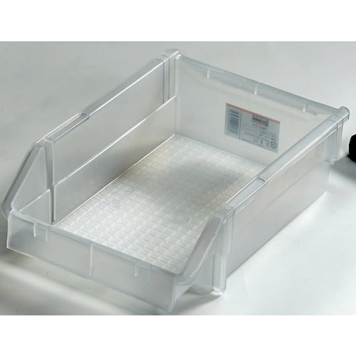 TRUSCO T型コンテナ ネスティングタイプ 透明
