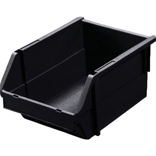 ヒシ 導電T型コンテナ(ネスティングタイプ) W192×D285×H140 黒