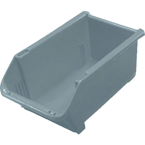 TRUSCO T型コンテナ ネスティングタイプ グレー