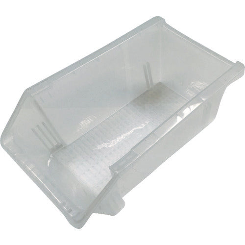 TRUSCO T型コンテナ ネスティングタイプ 半透明