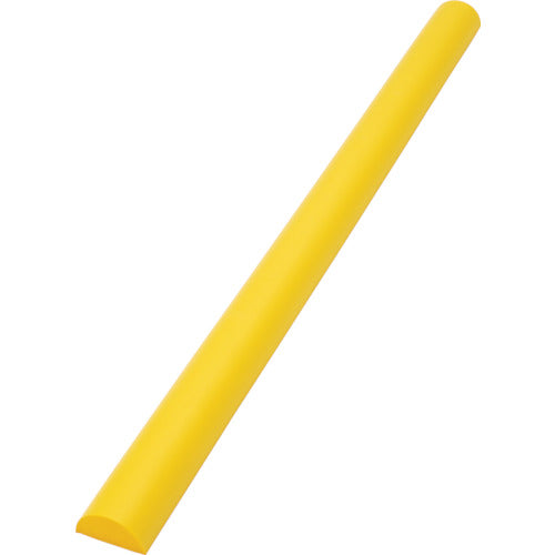 TRUSCO 安心クッション 半円型 0.9m 1本入 イエロー