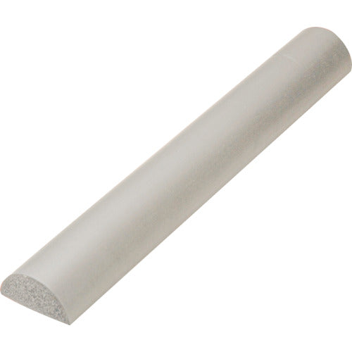 TRUSCO 安心クッション 半円型 1本入り ライトグレー