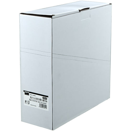 TRUSCO 安心クッションはさみこみ型ロール巻き 30m ブラック