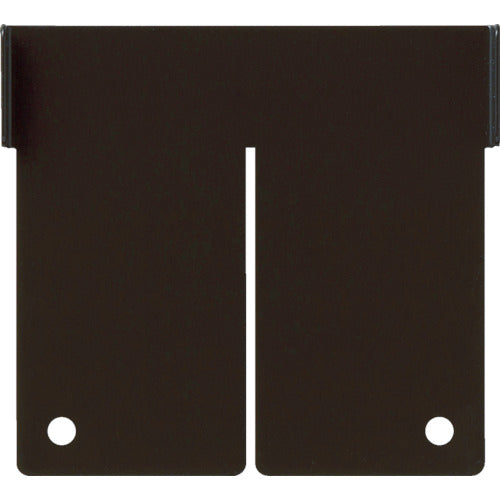 TRUSCO スチール製ワゴン用仕切り板 カスタムワゴン用 小 W111×H100 ブラック