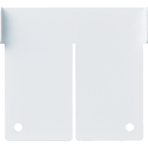 TRUSCO スチール製ワゴン用仕切り板 カスタムワゴン用 小 W111×H100 ホワイト