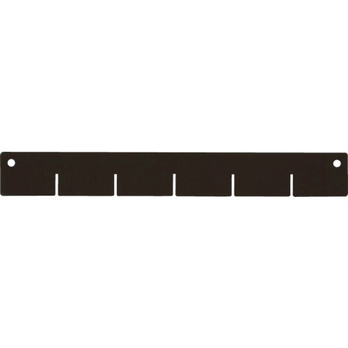 TRUSCO スチール製ワゴン用仕切り板 カスタムワゴン用 小 W314×H40 ブラック