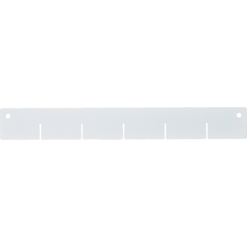 TRUSCO スチール製ワゴン用仕切り板 カスタムワゴン用 小 W314×H40 ホワイト