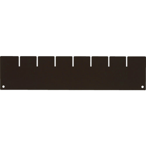 TRUSCO スチール製ワゴン用仕切り板 カスタムワゴン天板用 大 W432×H100 ブラック