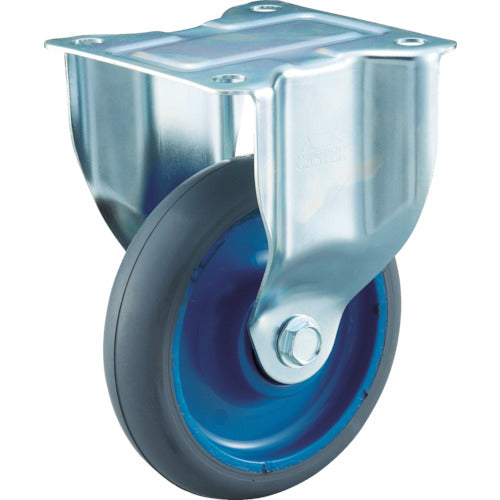 TRUSCO 樹脂台車用 エアーキャスター固定Φ125ゴム車